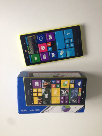 诺基亚(NOKIA) Lumia 1520 3G手机(黄色) WC