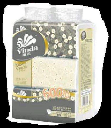 维达 抽纸 倍韧2层200抽面巾纸*3包(中规格) --