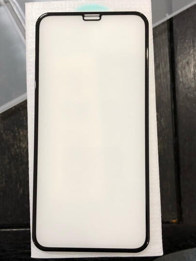 尼绅 苹果X/XS钢化膜 iphone x/10/xs max防窥膜7D全屏高清手机保护贴后膜磨砂 苹果x/xs【真7D全屏隐形膜-抗蓝光】【酷睿黑】 晒单图