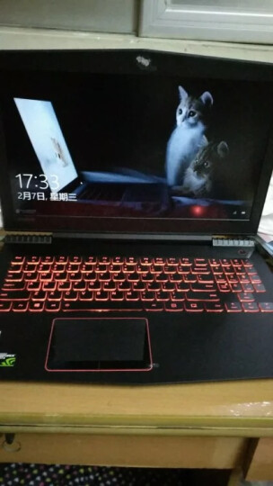 联想(Lenovo)拯救者R720 15.6英寸大屏游戏笔记本电脑(i7-7700HQ 8G 1T+128G SSD GTX1050Ti 4G IPS 黑金) 晒单图