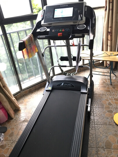亿健（YIJIAN） 【健身房级】跑步机家用商用可折叠减震大屏智能走步机新款G900 10.1吋彩屏多功能/电动坡度 晒单图