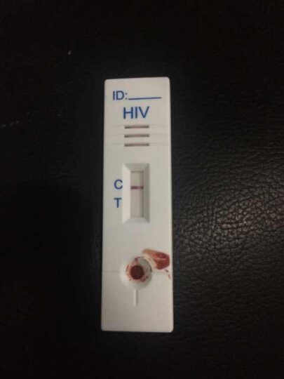 准信 艾滋病检测试纸 爱滋HIV血检测 2盒装--不