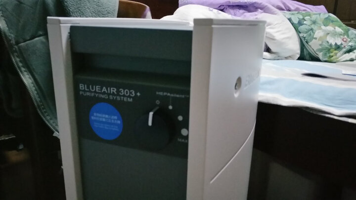 布鲁雅尔Blueair空气净化器303+ 家用办公卧室客厅室内静音 去除甲醛 除菌 除雾霾 除VOC 除异味 晒单图