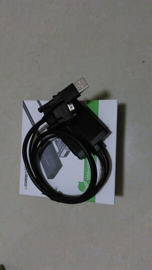 绿联（UGREEN）VGA转HDMI转换器带音频 高清视频转接头转接线 电脑笔记本连接电视显示器投影仪线 黑色 40213 晒单图