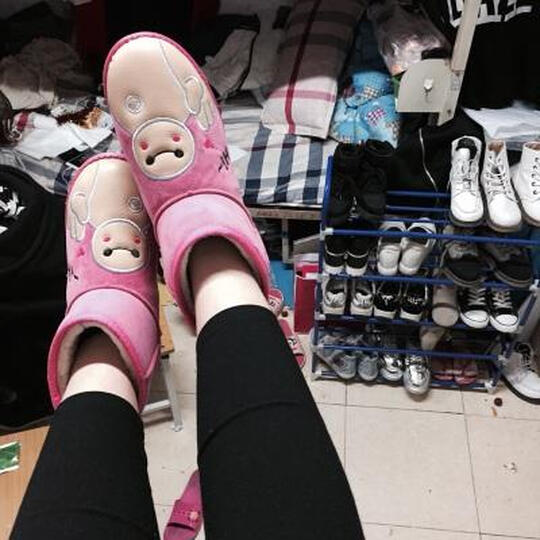 【京东库房发货】莎玛正品冬季新款卡通雪地靴