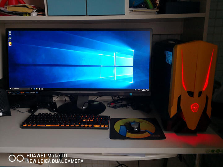 雷神(ThundeRobot)911黑武士涂装限量版Camaro 吃鸡游戏主机(i5-8400 8G GTX1060 6G 1T+128G) 晒单图