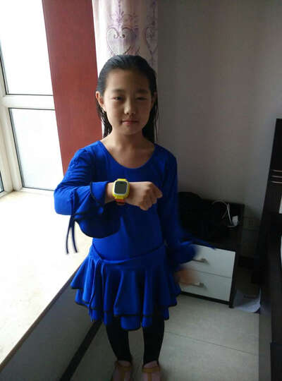 小天才电话手表Y01 橙黄 儿童智能手表360度防