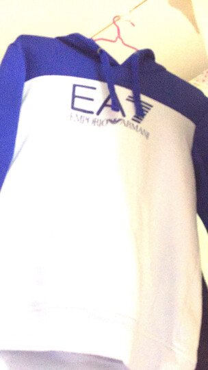 EA7 EMPORIO ARMANI阿玛尼奢侈品男士休闲上衣6YPM98-PJ07Z WHITE-1100 XL 晒单图