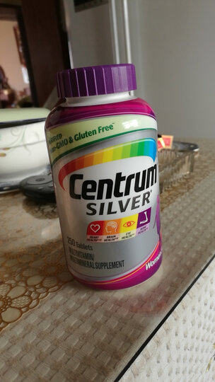 善存(Centrum)中老年女性复合维生素 250粒/瓶 50岁以上 银片(美国进口) 晒单图