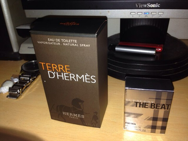 Hermes爱马仕大地男士香水 50ml--味道很好 留