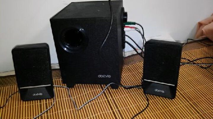 dostyle SD303无线遥控电脑音箱2.1音响音箱-