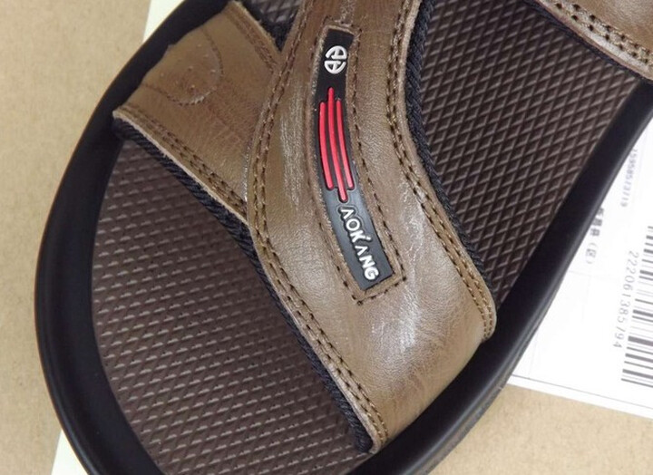 红蜻蜓 真皮舒适透气男鞋男凉鞋 WTL42921\/2