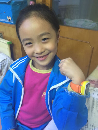 小天才电话手表Y01 橙黄 儿童智能手表360度防