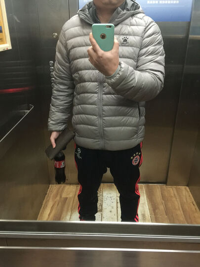 KELME卡尔美秋冬足球运动羽绒服男款 轻薄保