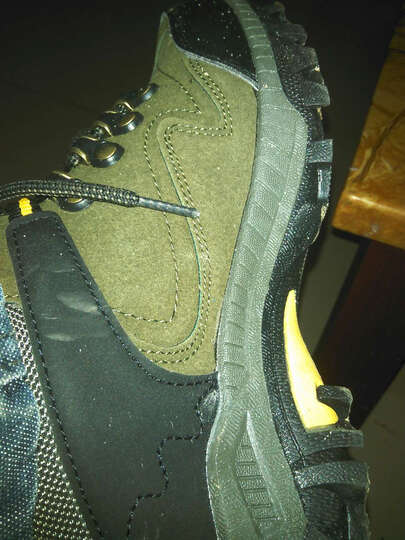 国韩骆驼 高帮登山鞋 男款防泼水加厚加绒毛保