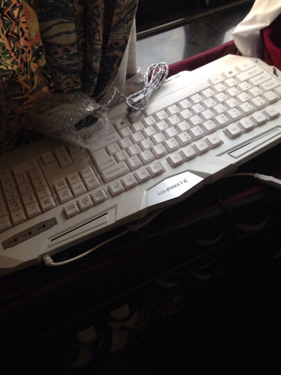 炫光lol悬浮式按键七彩背光发炫光键盘鼠标套装