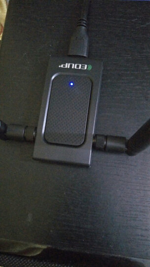 EDUP EP-AC1638 1200M穿墙版 高速双频USB无线网卡 台式机笔记本随身WIFI接收器 高增益双天线U盘驱动 晒单图