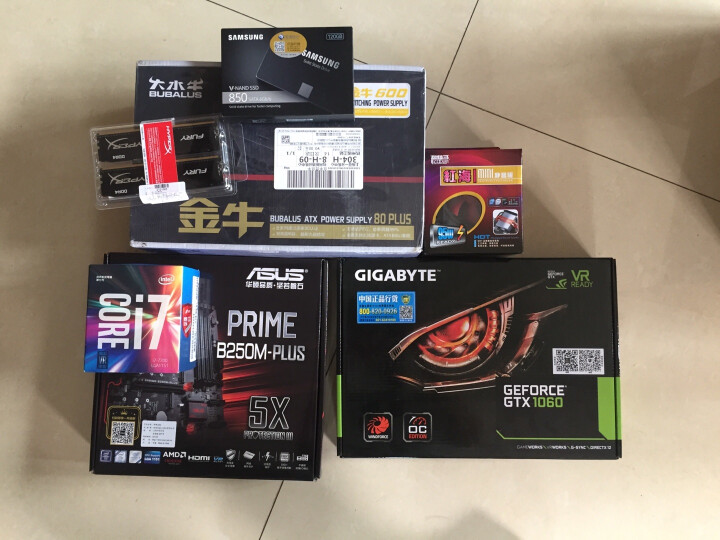 技嘉(GIGABYTE)GeForce GTX 1060 WF2OC 1556-1771MHz/8008MHz 6G/192bit绝地求生/吃鸡显卡 晒单图