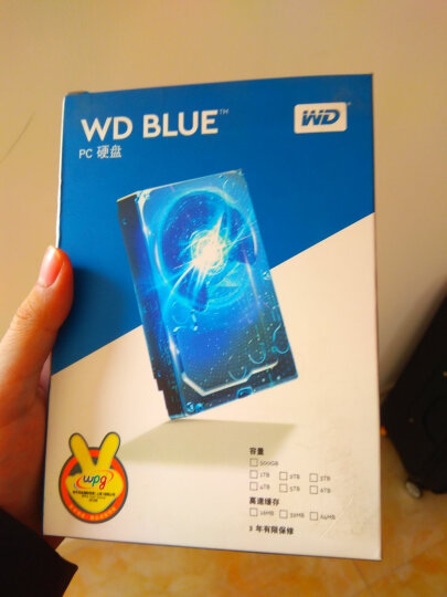 西部数据(WD)蓝盘 500G  SATA6Gb/s 7200转32M 台式机硬盘(WD5000AZLX) 晒单图