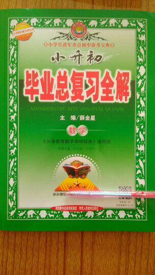 小升初毕业总复习全解 语文+数学+英语 （京东套装共3册）2018版 晒单图