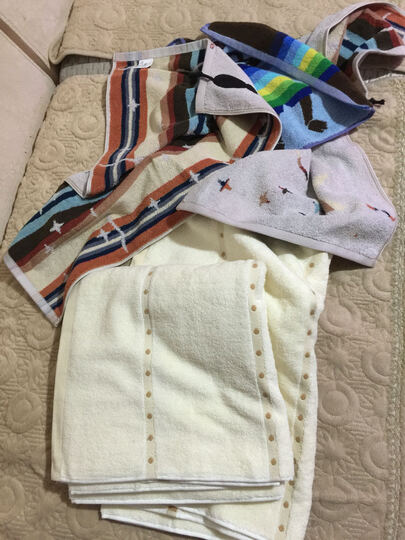 纯棉毛巾2条装 蓬松精梳棉 柔软吸水高品质 可