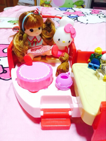 mimiworld韩国品牌玩具欢乐野餐车儿童过家家场景玩具小女孩生日礼物儿童娃娃玩具美美玩具 晒单图