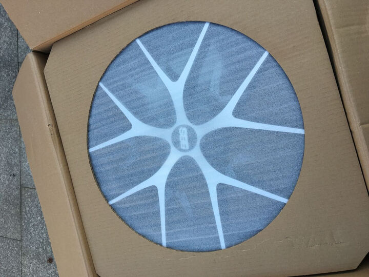 BBS SR款式轮毂 德国原装进口奥迪奔驰A/B/C/E大众高尔夫斯柯达西亚特MINI F56 8*18英寸 亚光黑色+抛光 订阅 晒单图