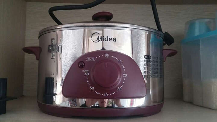 美的(Midea) WSYH26A 不锈钢多功能电蒸锅--