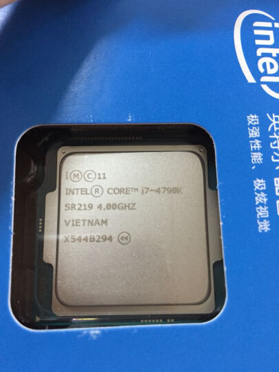 英特尔(Intel)酷睿四核 i7-4790k 1150接口 盒装