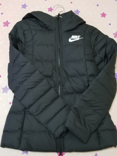 耐克（Nike）女子 W NSW DWN FILL JKT HD 运动保暖超轻羽绒服夹克854863-652 枣红色 S码 晒单图