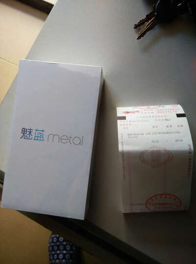 魅族 魅蓝metal 16GB 白色 移动联通双4G手机