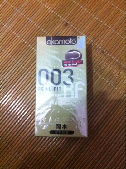 【京东自营】冈本 避孕套安全套 003超薄白金