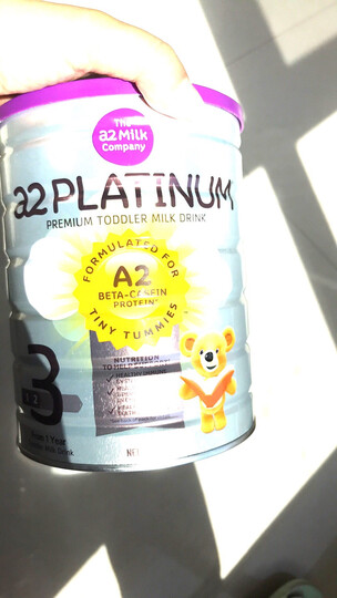 新西兰进口 a2 Platinum 白金版婴幼儿奶粉 3段(1-3岁) 900g/罐 晒单图