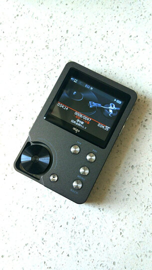 爱国者(aigo)mp3播放器 MP3-105 hifi播放器 高清无损音乐播放器 便携随身听 8G内存 可插卡 灰色黑键 晒单图