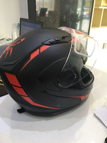 Andes摩托车头盔 电动车头盔 男女士揭面盔 摩