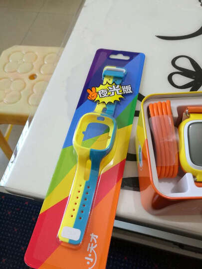 小天才 电话手表表带 夜光限量版--还没用,不知