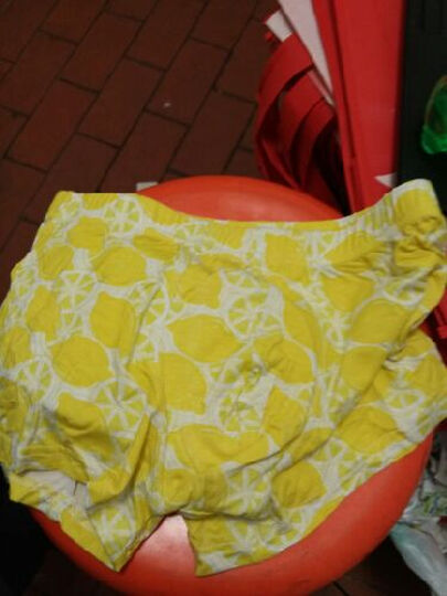 浪莎男士内裤单条装 水果印花清爽竹纤维四角