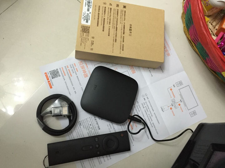 小米(MI)小米盒子3 高清网络电视机顶盒 4K电视