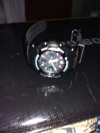 能六局电波光能电波男表AWG-M100BA-1A--没