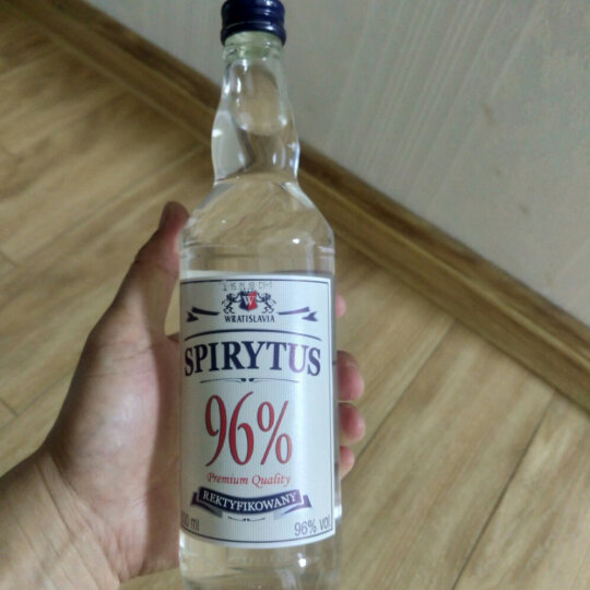 伏特加 波兰原瓶进口洋酒 高度烈酒 96度生命之水spirytus伏特加 双瓶