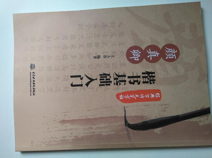 经典古诗毛笔字帖:颜真卿楷书基础入门 晒单图