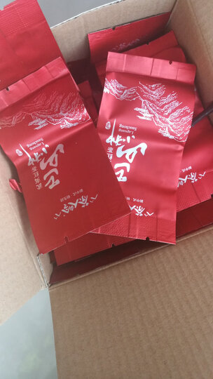 茶人岭 茶叶 红茶礼盒 正山小种 一级正山小种配汝窑杯茶具茶叶礼盒 500g 晒单图
