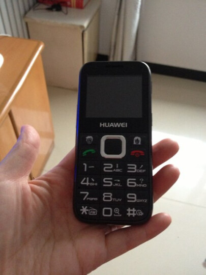 华为 G5000 GSM老人手机(黑色)--还可以吧