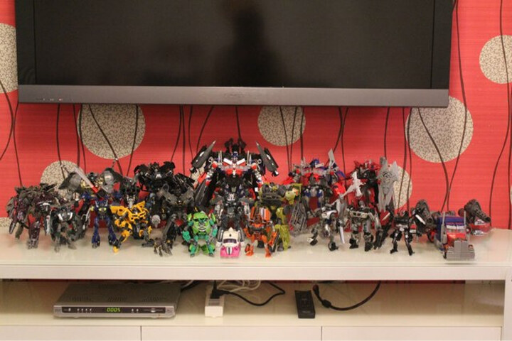 变形金刚4玩具 擎天柱大黄蜂传奇级 一套7款--