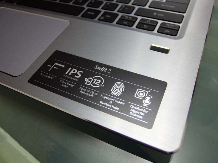 宏碁(Acer)蜂鸟Swift1全金属超轻薄本 13.3英寸笔记本电脑SF113(N3350 4G 128GSSD IPS 蓝牙 指纹识别)星光银 晒单图