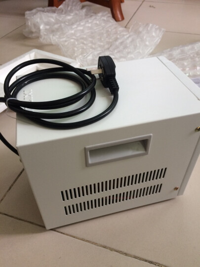 德力西电气家用稳压器1500w 1.5KW 220v 电脑电视冰箱音响TND3交流电源 晒单图