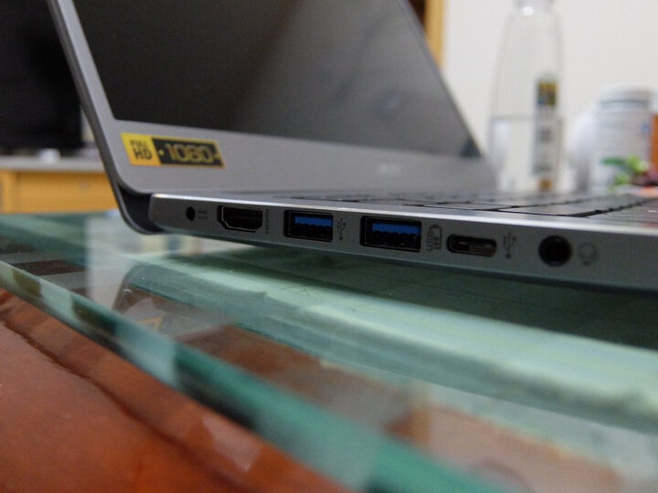 宏碁(Acer)蜂鸟Swift1全金属超轻薄本 13.3英寸笔记本电脑SF113(N3350 4G 128GSSD IPS 蓝牙 指纹识别)星光银 晒单图