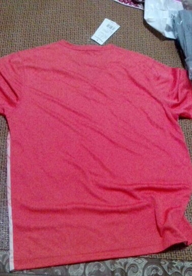 美特斯邦威男装渐变字母V领短袖恤210049 浅