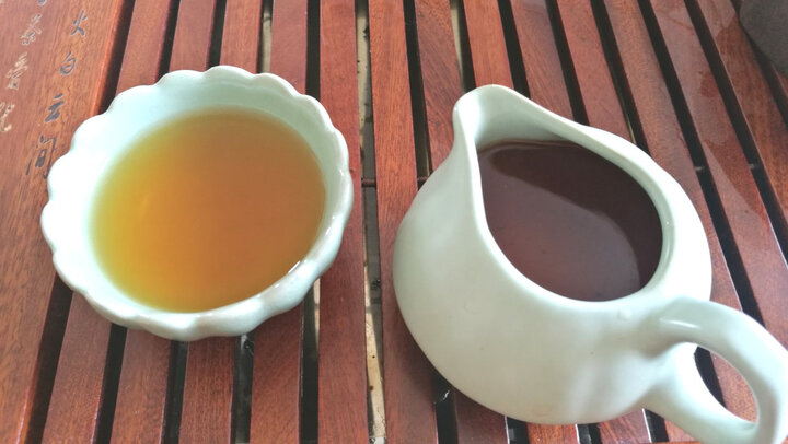 茶人岭 茶叶 红茶礼盒 正山小种 一级正山小种配汝窑杯茶具茶叶礼盒 500g 晒单图