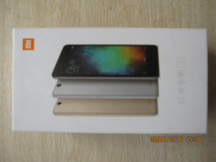 小米红米3:发货速度快,包装简陋,机子也没有任